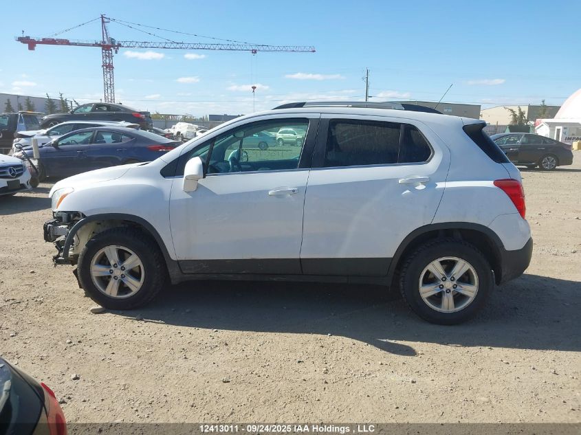 2015 Chevrolet Trax 1Lt VIN: 3GNCJRSB2FL156086 Lot: 12413011