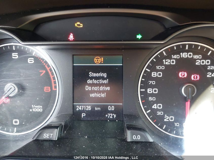 2013 Audi A4 2.0T Premium Plus VIN: WAUKFCFL5DN039568 Lot: 12413016