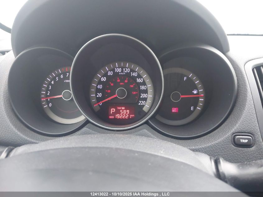 2010 Kia Forte Lx VIN: KNAFT4A2XA5257676 Lot: 12413022