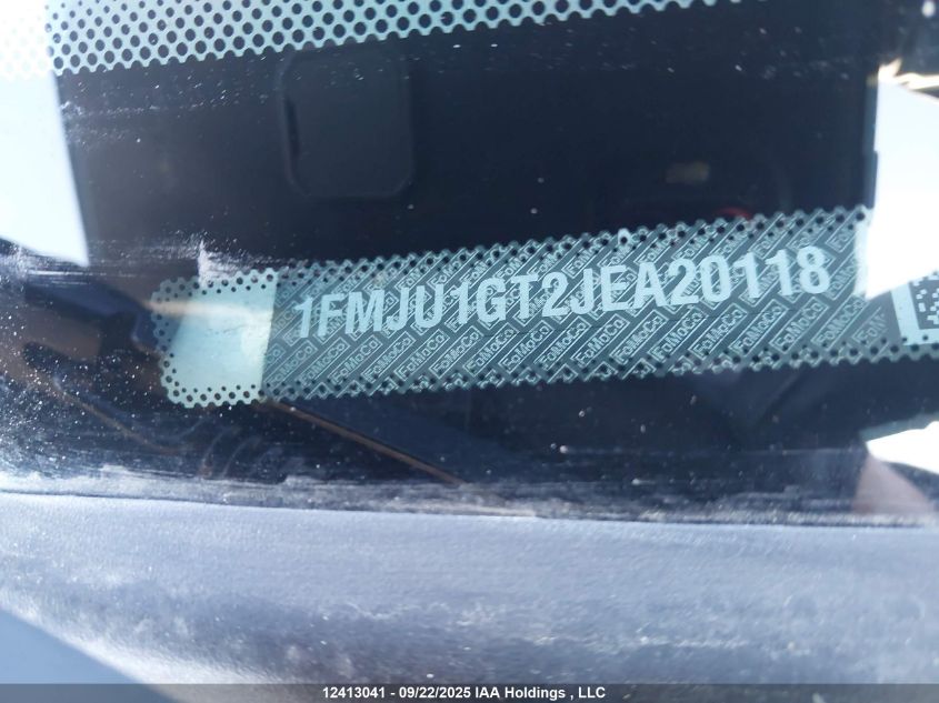 2018 Ford Expedition Xl VIN: 1FMJU1GT2JEA20118 Lot: 12413041