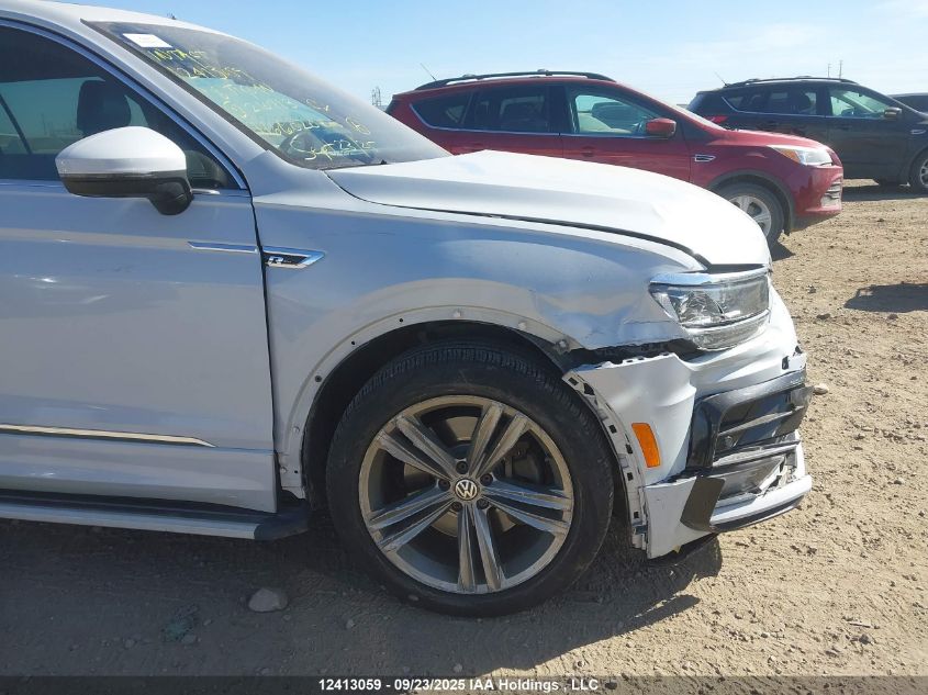 2018 Volkswagen Tiguan Sel Premium VIN: 3VV4B7AX7JM210983 Lot: 12413059