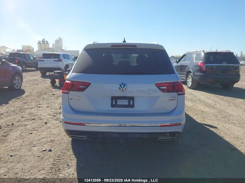 2018 Volkswagen Tiguan Sel Premium VIN: 3VV4B7AX7JM210983 Lot: 12413059