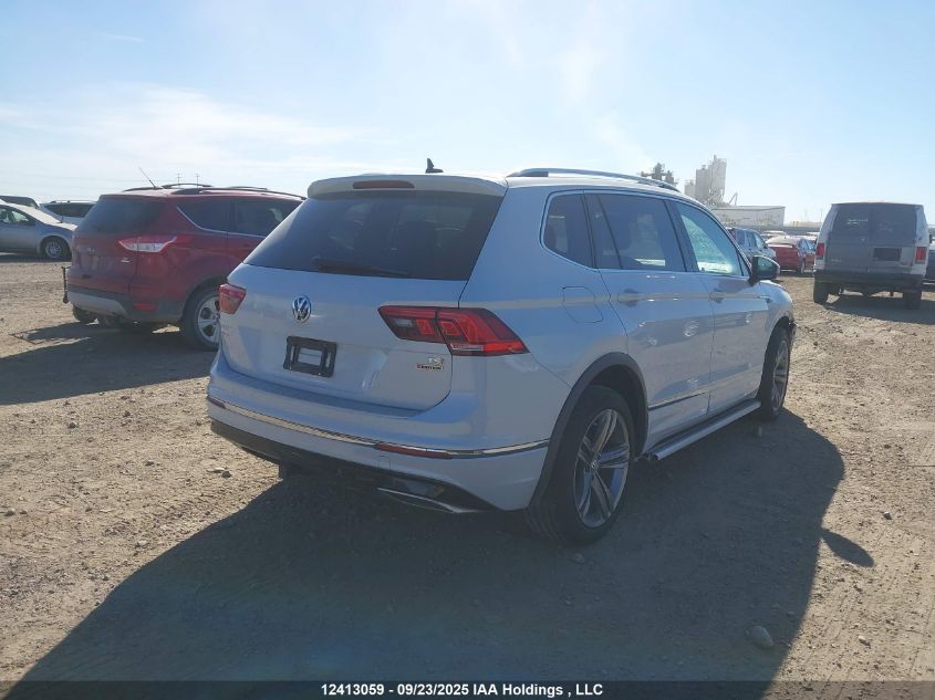 2018 Volkswagen Tiguan Sel Premium VIN: 3VV4B7AX7JM210983 Lot: 12413059