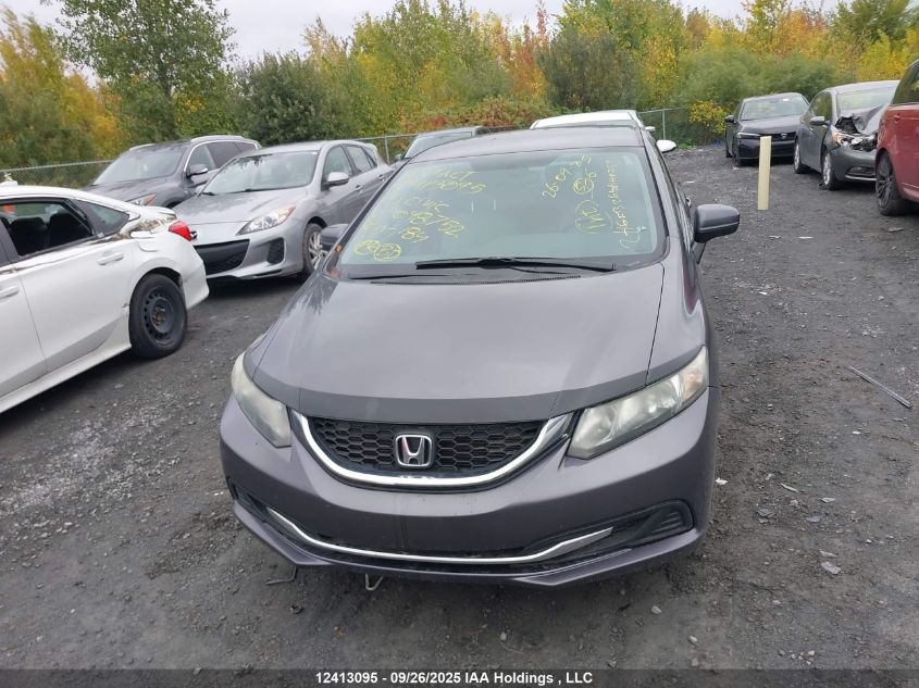 2015 Honda Civic VIN: 2HGFB2F4XFH048752 Lot: 12413095