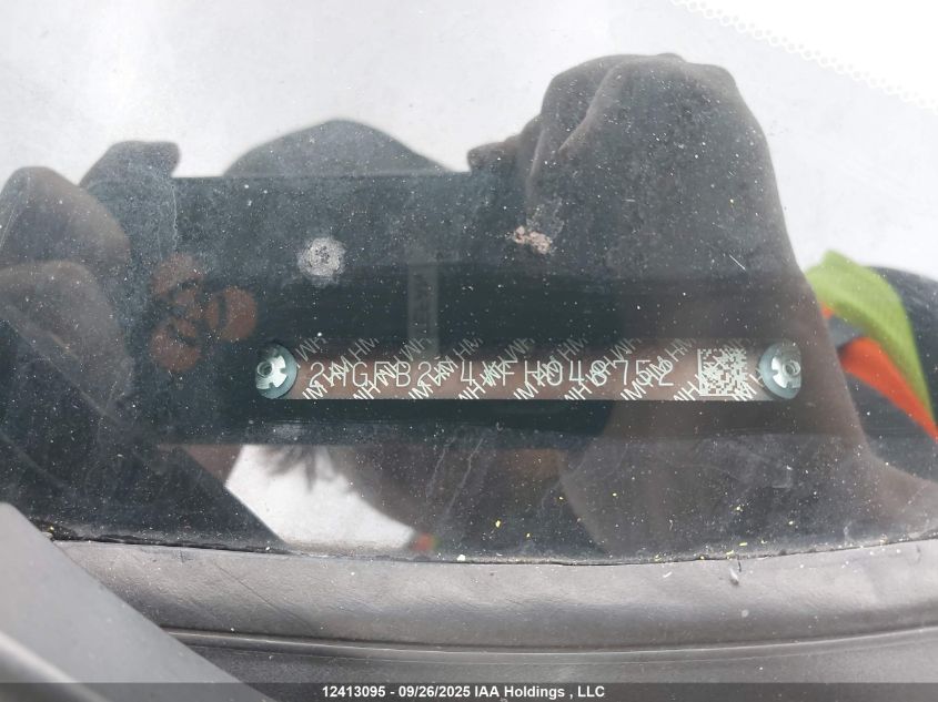 2015 Honda Civic VIN: 2HGFB2F4XFH048752 Lot: 12413095