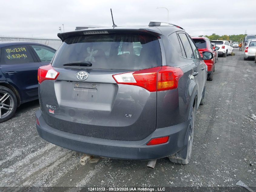 2015 Toyota Rav4 Le VIN: 2T3ZFREV9FW197057 Lot: 12413113
