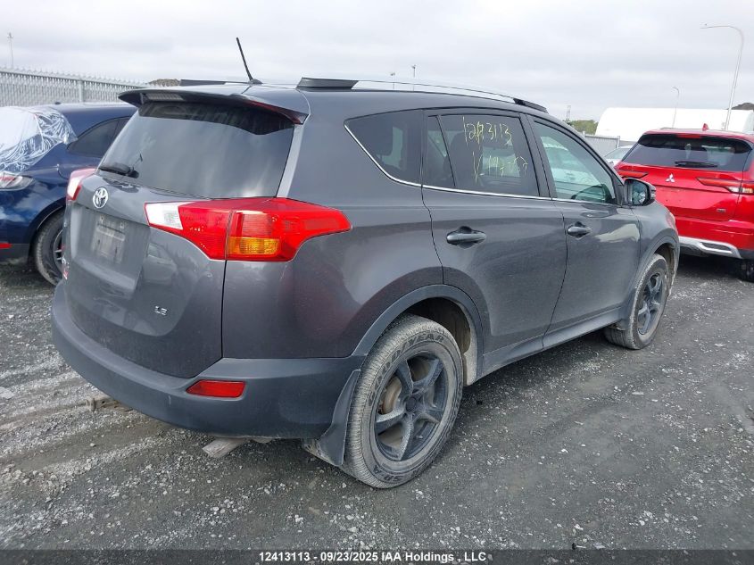 2015 Toyota Rav4 Le VIN: 2T3ZFREV9FW197057 Lot: 12413113