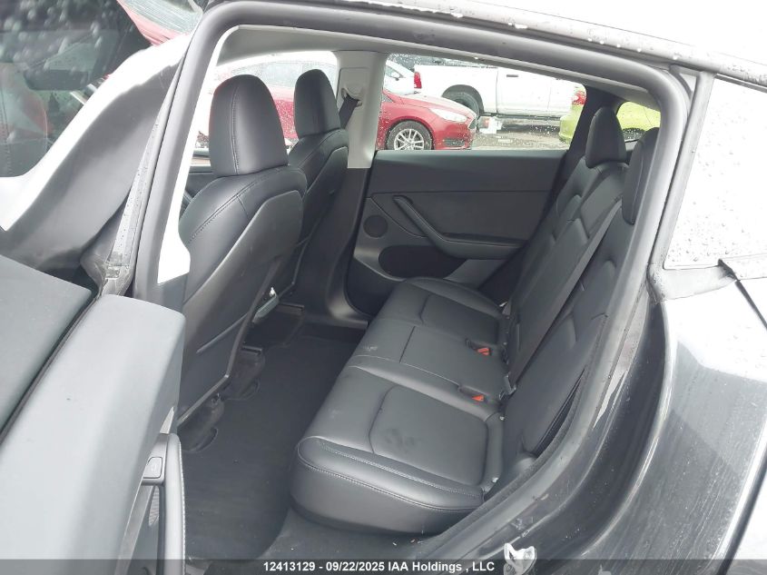 2024 Tesla Model Y VIN: 7SAYGDEE3RF124744 Lot: 12413129