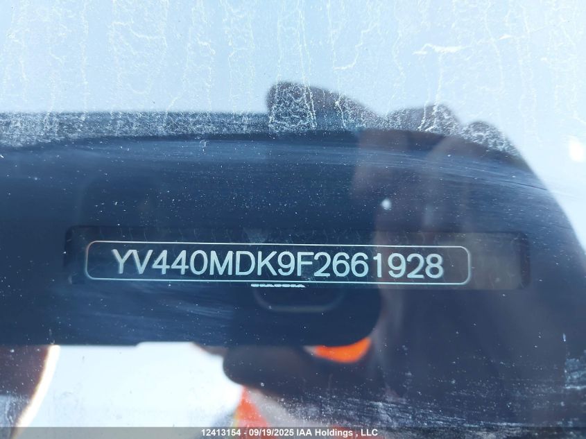 2015 Volvo Xc60 T5 VIN: YV440MDK9F2661928 Lot: 12413154