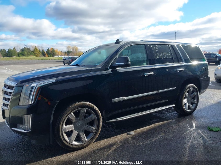 2018 Cadillac Escalade Luxury VIN: 1GYS4BKJ1JR139818 Lot: 12413158