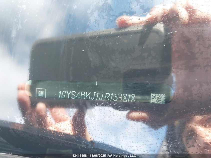 2018 Cadillac Escalade Luxury VIN: 1GYS4BKJ1JR139818 Lot: 12413158