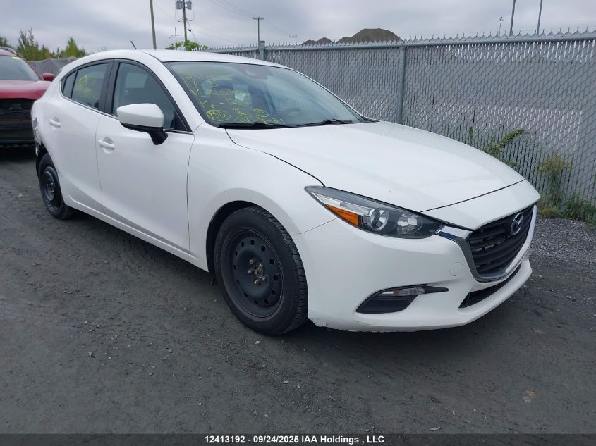 2017 Mazda 3 Touring VIN: JM1BN1L74H1120706 Lot: 12413192