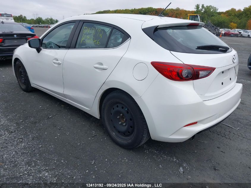 2017 Mazda 3 Touring VIN: JM1BN1L74H1120706 Lot: 12413192