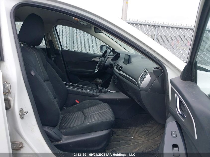 2017 Mazda 3 Touring VIN: JM1BN1L74H1120706 Lot: 12413192