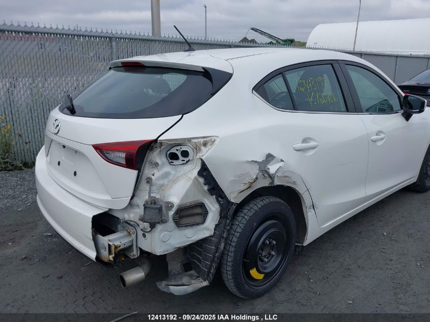 2017 Mazda 3 Touring VIN: JM1BN1L74H1120706 Lot: 12413192