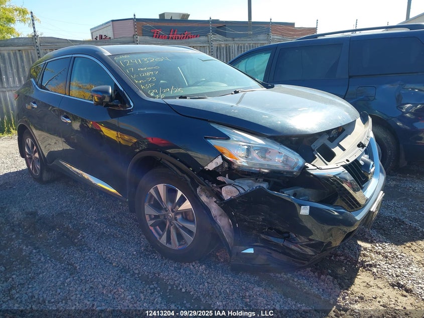 5N1AZ2MH7HN121897 2017 Nissan Murano S/Sl/Sv/Platinum auction photo 1