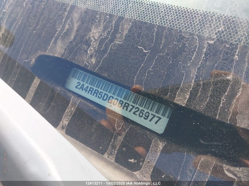 2011 Chrysler Town & Country VIN: 2A4RR5DG0BR726977 Lot: 12413211