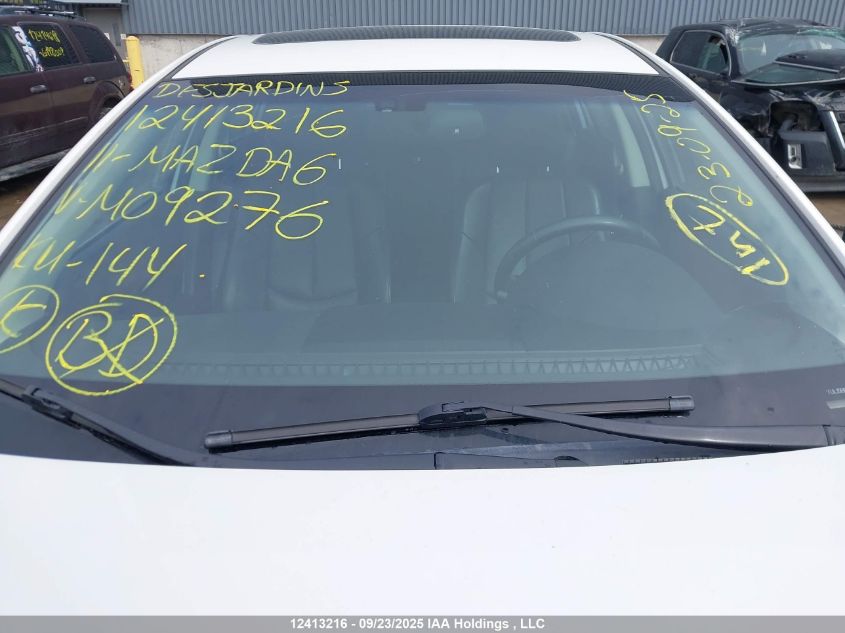 2011 Mazda 6 I VIN: 1YVHZ8CH1B5M09276 Lot: 12413216