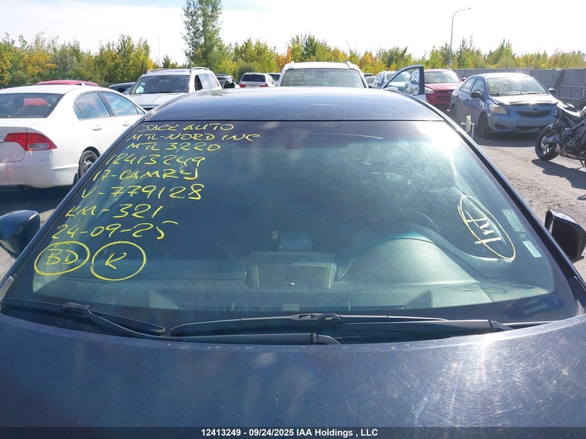 2017 Toyota Camry Le/Xle/Se/Xse VIN: 4T1BF1FK9HU779128 Lot: 12413249