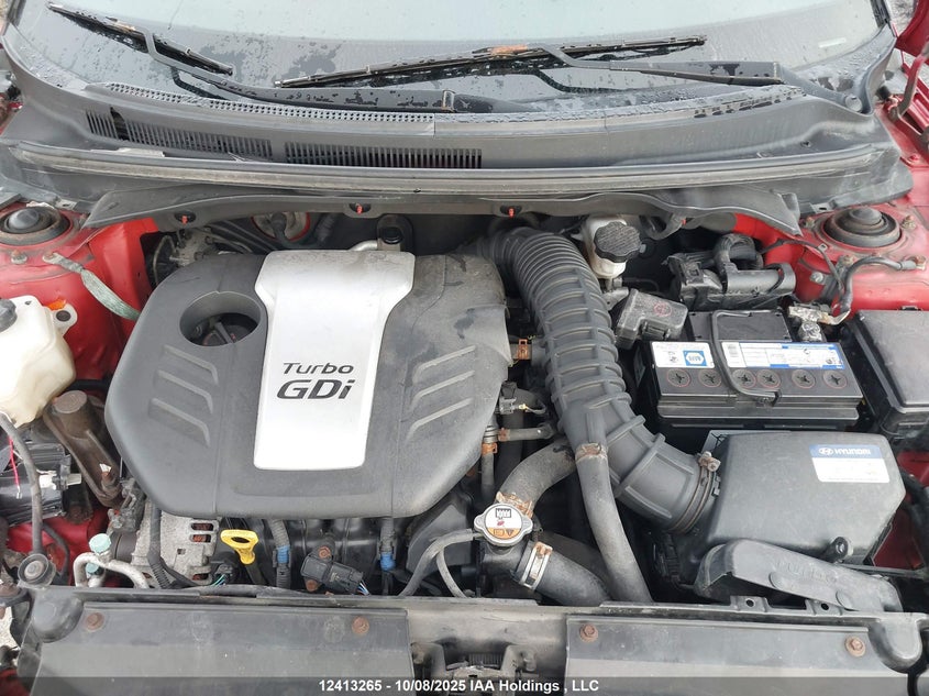2016 Hyundai Veloster Turbo VIN: KMHTC6AE4GU258974 Lot: 12413265