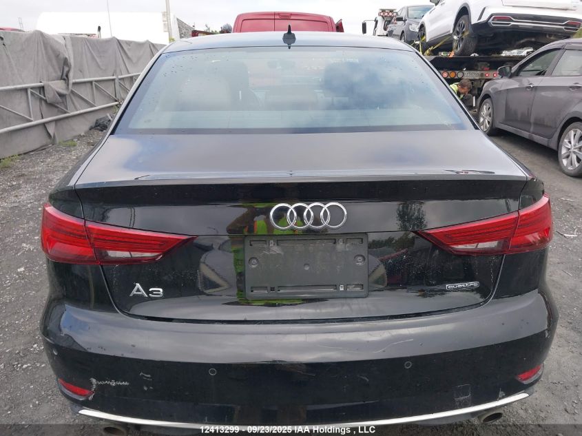 2020 Audi A3 45 Komfort VIN: WAUBEGFF6LA052775 Lot: 12413299