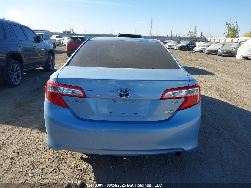 2012 Toyota Camry Hybrid/Le/Xle VIN: 4T1BD1FKXCU014606 Lot: 12413301