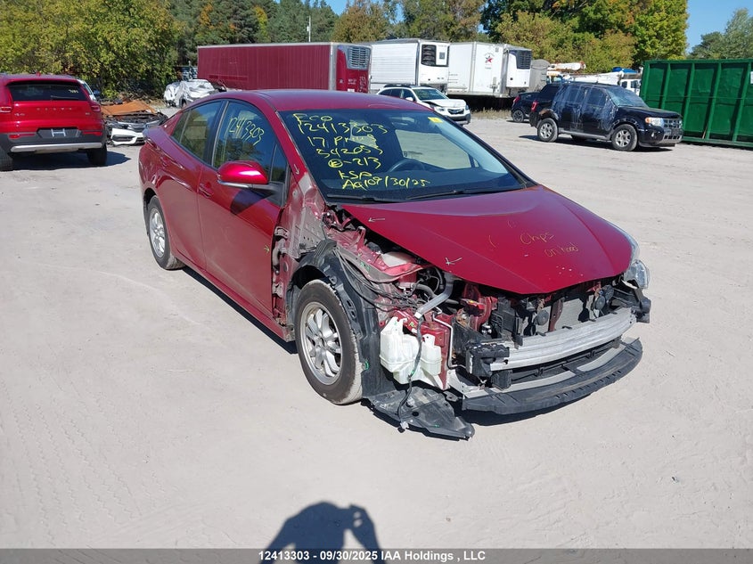 Vin: jtdkbrfu6h3542053, lot: 2793043, toyota prius technology/touring 2017 img_1