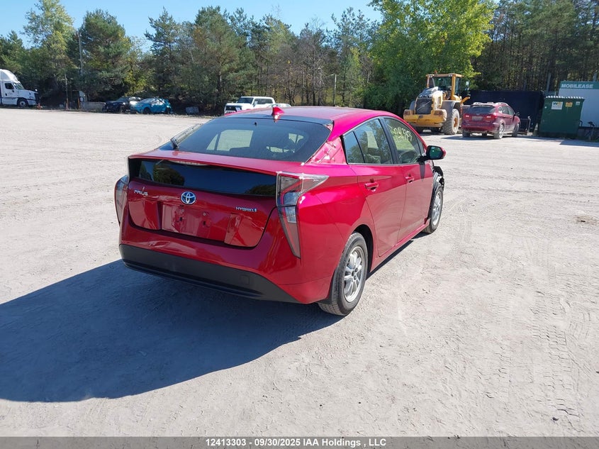 Vin: jtdkbrfu6h3542053, lot: 2793043, toyota prius technology/touring 20174