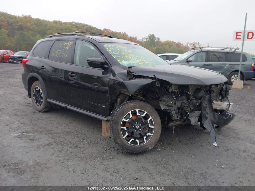 5N1DR2BM1LC608143 2020 Nissan Pathfinder Sv Tech auction photo 1