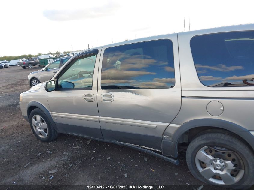 2009 Pontiac Montana Sv6 Fwd VIN: 1GMDV03199D105662 Lot: 12413412