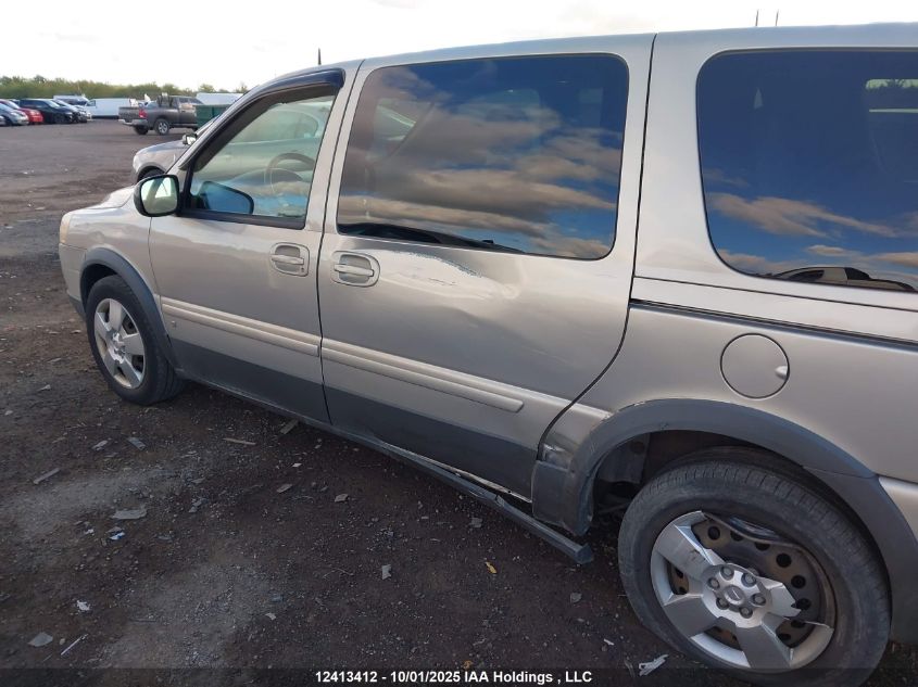 2009 Pontiac Montana Sv6 Fwd VIN: 1GMDV03199D105662 Lot: 12413412