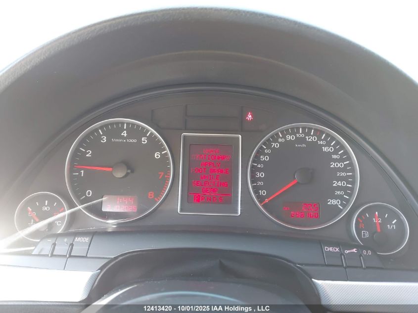 2007 Audi A4 2/Turbo VIN: WAUAF78E17A196396 Lot: 12413420