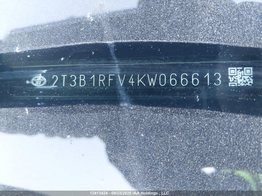2T3B1RFV4KW066613 2019 TOYOTA RAV 4 photo no. 19
