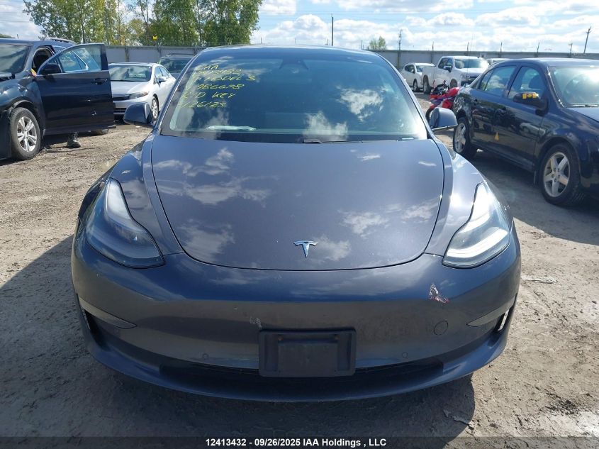 2021 Tesla Model 3 VIN: 5YJ3E1EA6MF986678 Lot: 12413432