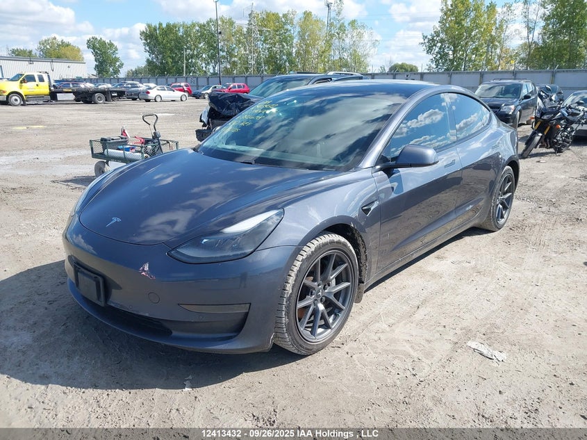5YJ3E1EA6MF986678 2021 TESLA MODEL 3 photo no. 2