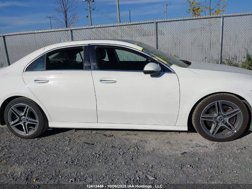 2019 Mercedes-Benz A 220 4Matic VIN: WDD3G4FB3KW001139 Lot: 12413446