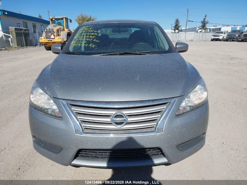 2014 Nissan Sentra S/Sv/Sr/Sl VIN: 3N1AB7AP7EL665655 Lot: 12413466