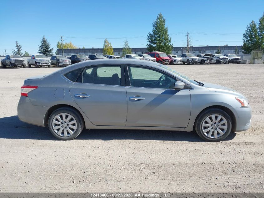 2014 Nissan Sentra S/Sv/Sr/Sl VIN: 3N1AB7AP7EL665655 Lot: 12413466
