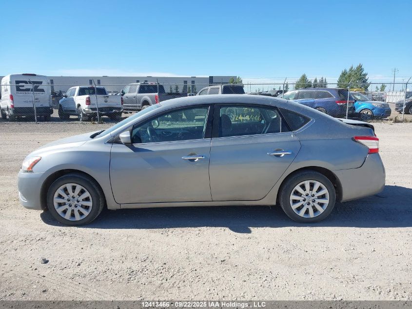 2014 Nissan Sentra S/Sv/Sr/Sl VIN: 3N1AB7AP7EL665655 Lot: 12413466