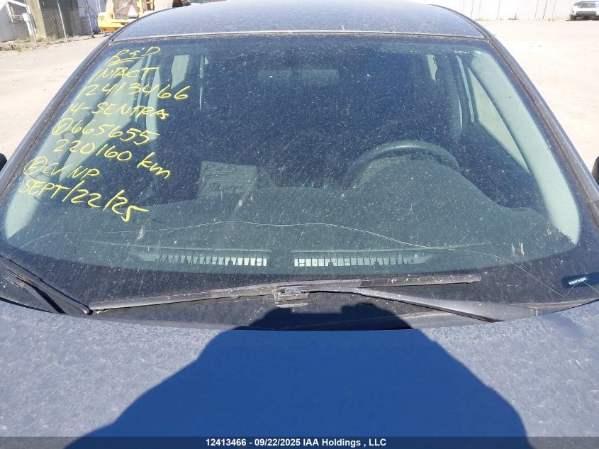 2014 Nissan Sentra S/Sv/Sr/Sl VIN: 3N1AB7AP7EL665655 Lot: 12413466