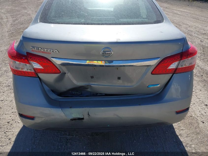 2014 Nissan Sentra S/Sv/Sr/Sl VIN: 3N1AB7AP7EL665655 Lot: 12413466