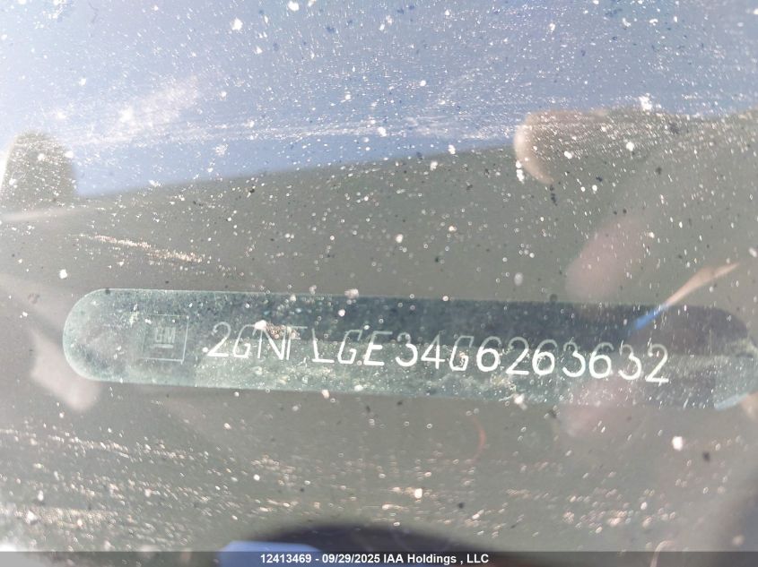 2016 Chevrolet Equinox Ltz VIN: 2GNFLGE34G6263632 Lot: 12413469