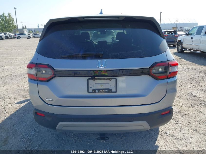 2025 Honda Pilot Exl VIN: 5FNYG1H43SB502288 Lot: 12413493