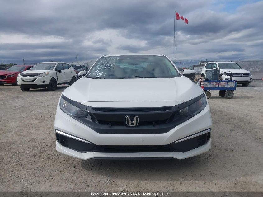2019 Honda Civic Lx VIN: 2HGFC2E50KH027863 Lot: 12413540