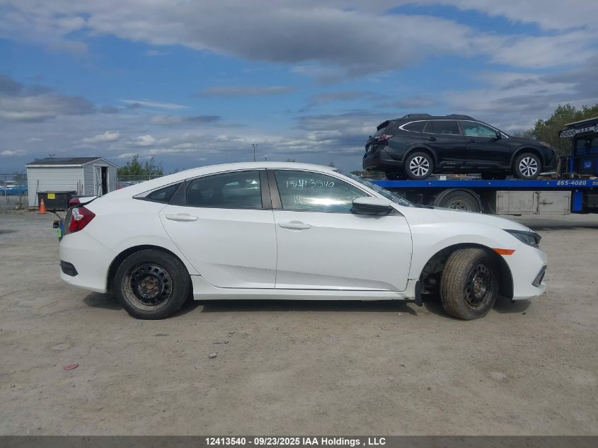 2019 Honda Civic Lx VIN: 2HGFC2E50KH027863 Lot: 12413540