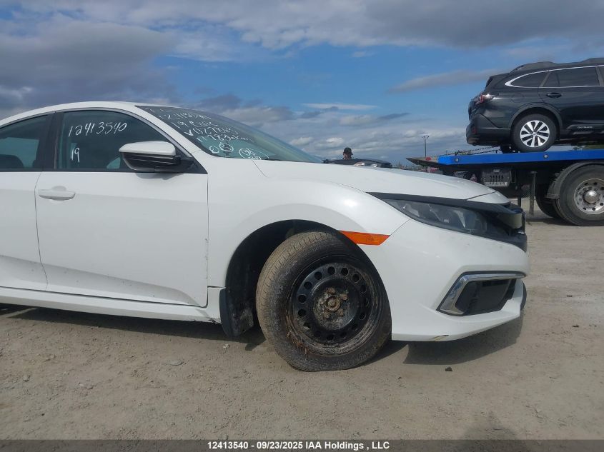 2019 Honda Civic Lx VIN: 2HGFC2E50KH027863 Lot: 12413540
