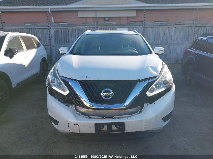 2018 Nissan Murano S/Sl/Sv/Platinum VIN: 5N1AZ2MH5JN116087 Lot: 12413559