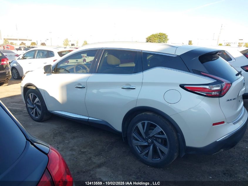2018 Nissan Murano S/Sl/Sv/Platinum VIN: 5N1AZ2MH5JN116087 Lot: 12413559