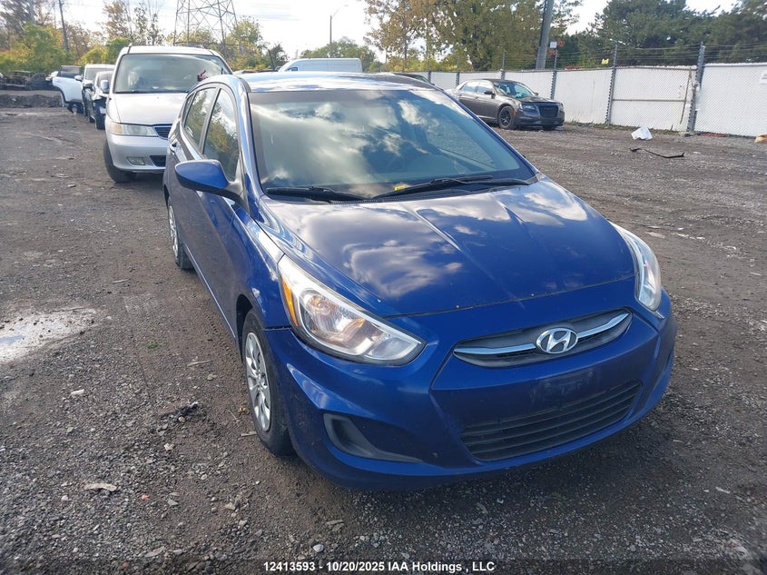 2016 Hyundai Accent Se VIN: KMHCT5AE4GU282072 Lot: 12413593