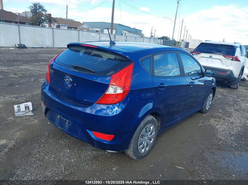 2016 Hyundai Accent Se VIN: KMHCT5AE4GU282072 Lot: 12413593